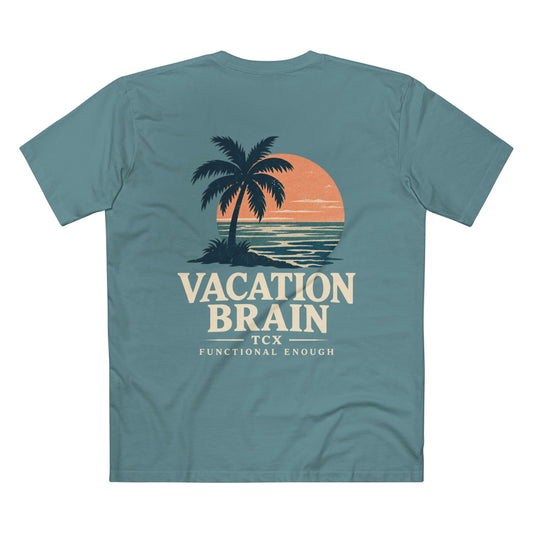 Vacation Brain Tee