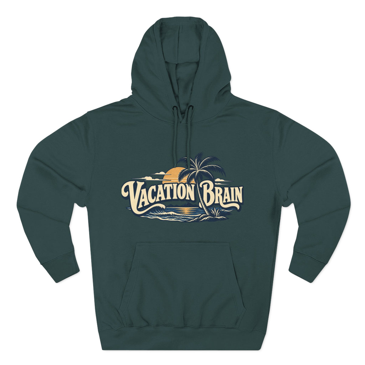 Vacation Brain Hoodie