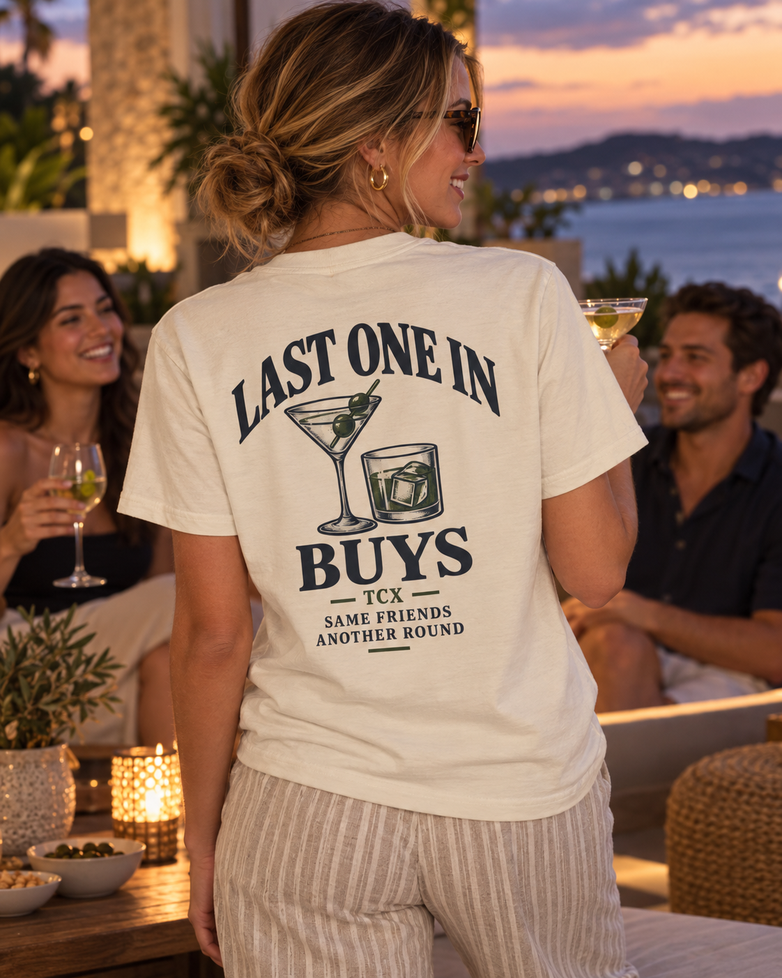Last One In Buys Tee