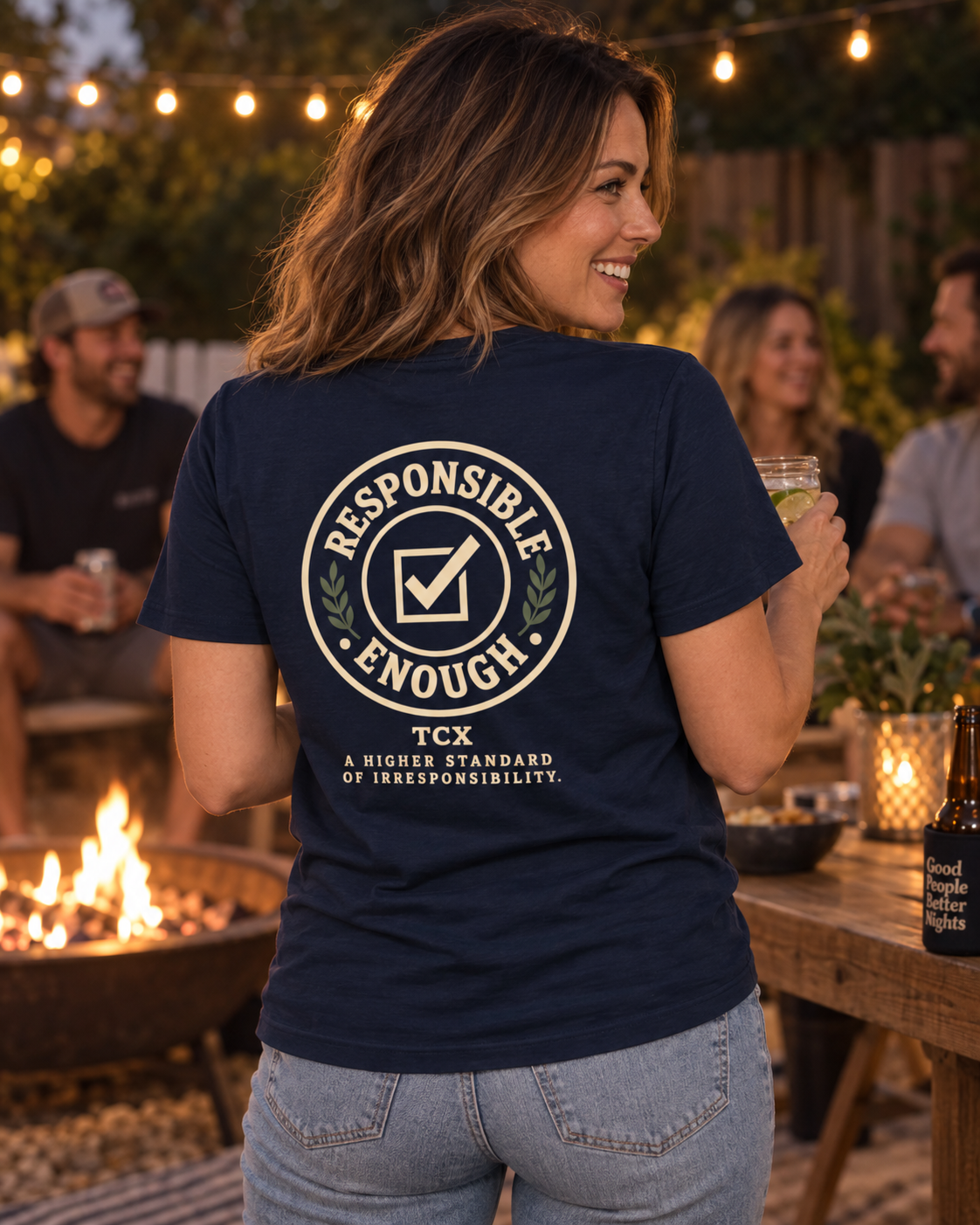 Responsible Enough Tee