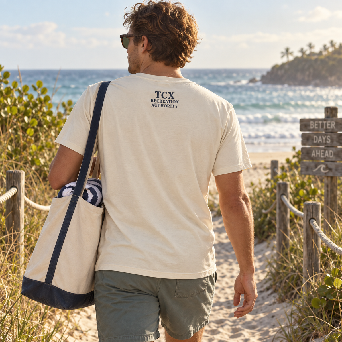 Beach Adjacent Tee
